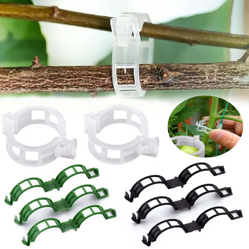 Plant Parent Tools - 100PCS โรงงานคลิปยึด Reusable พืชผัก VINE เชื่อมต่อ