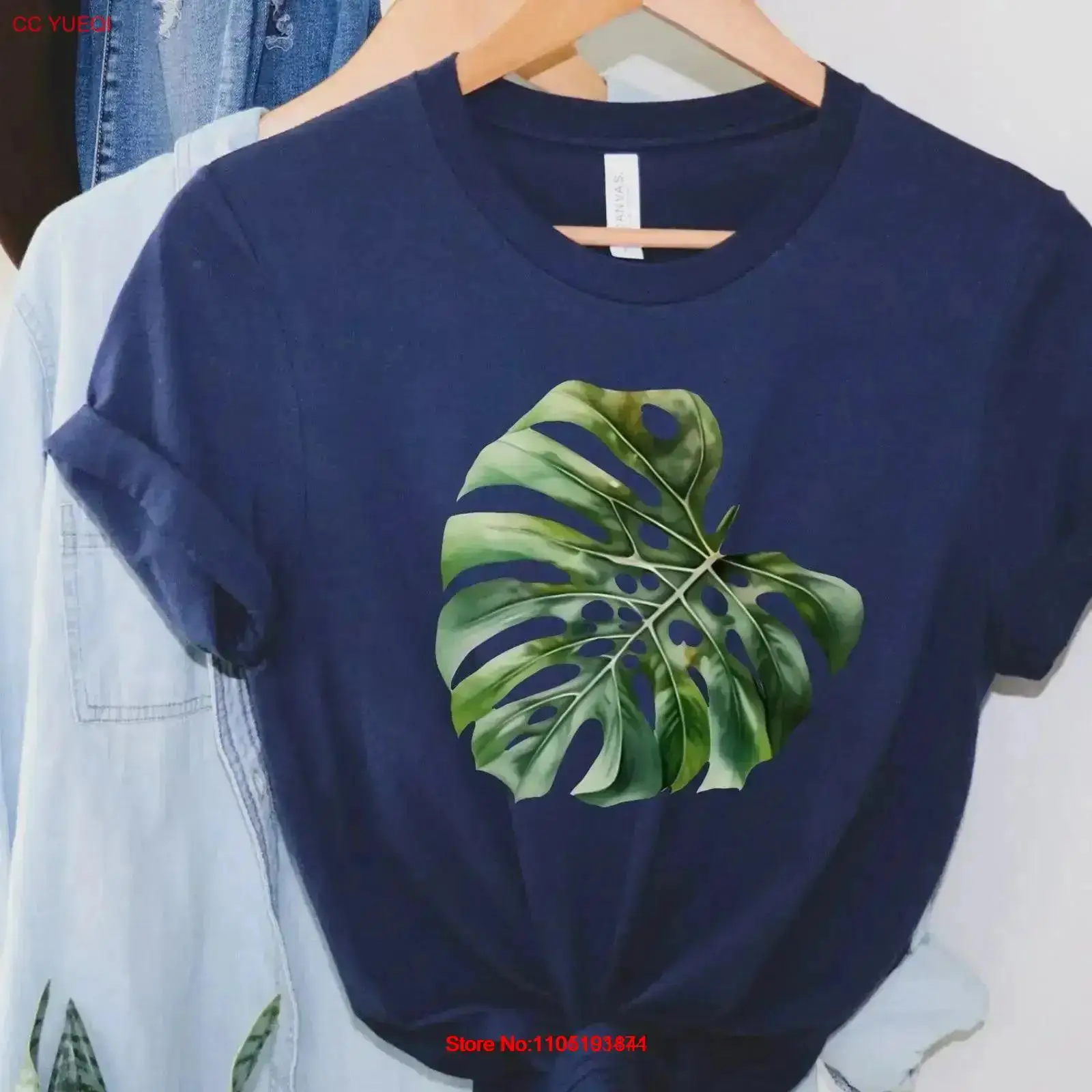 Plant Parenthood - เสื้อยืดลายพืช Monstera Parenthood Pot Head Daddy