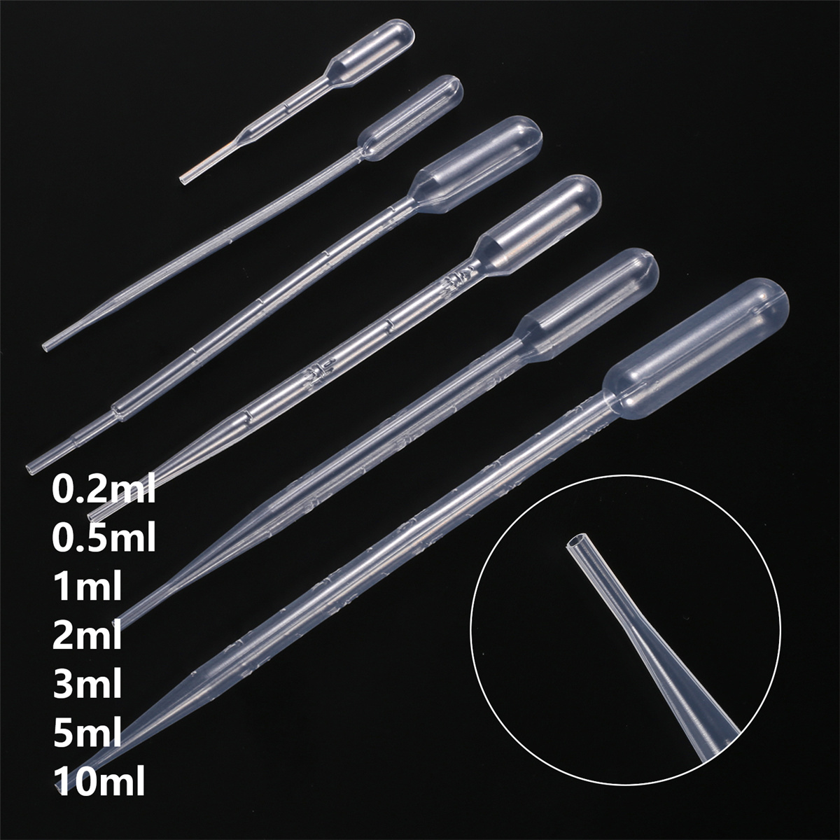 Plant Parent Kit - สวนปลูกพลาสติก Pipette 0.2/0.5/1/2/3/5 /10ML Disposable สําเร็จการศึกษาคอนเทนเนอร์