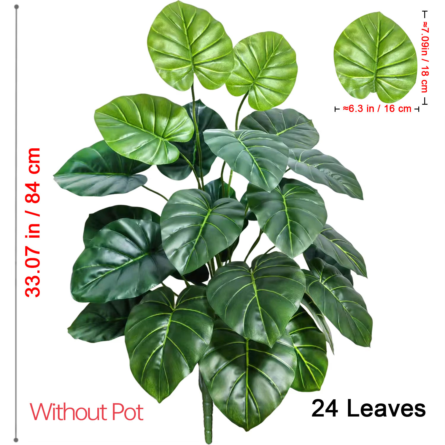 ต้นปาล์มประดิษฐ์เหมือนจริง 1 ช - Fiddle Leaf Fig บทวิจารณ์และราคา