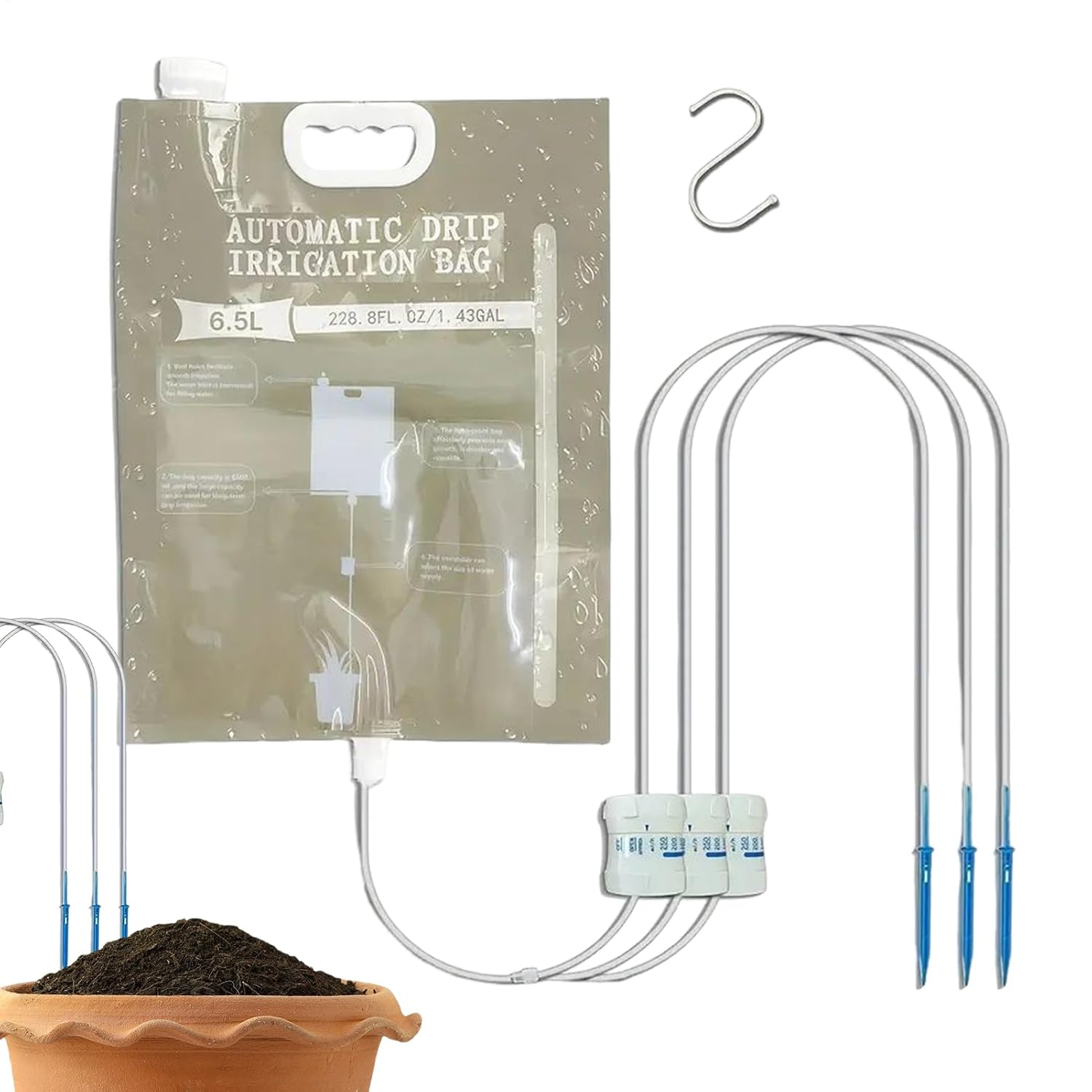 หัวจ่ายน้ำหยดอัตโนมัติ ปรับอัต - Plant Parent Kit บทวิจารณ์และราคา