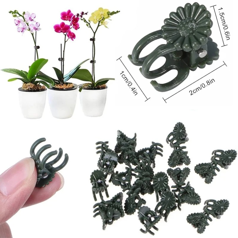 คลิปหนีบต้นไม้สีเขียวเข้มแบบ 5 - Plant Parent Tools บทวิจารณ์และราคา