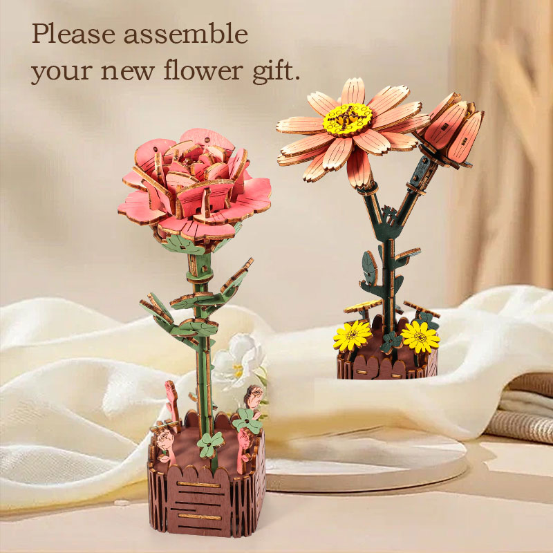 ปริศนาไม้ดอกไม้ 3 มิติ, DIY ดอ - Plant Parent Kit บทวิจารณ์และราคา