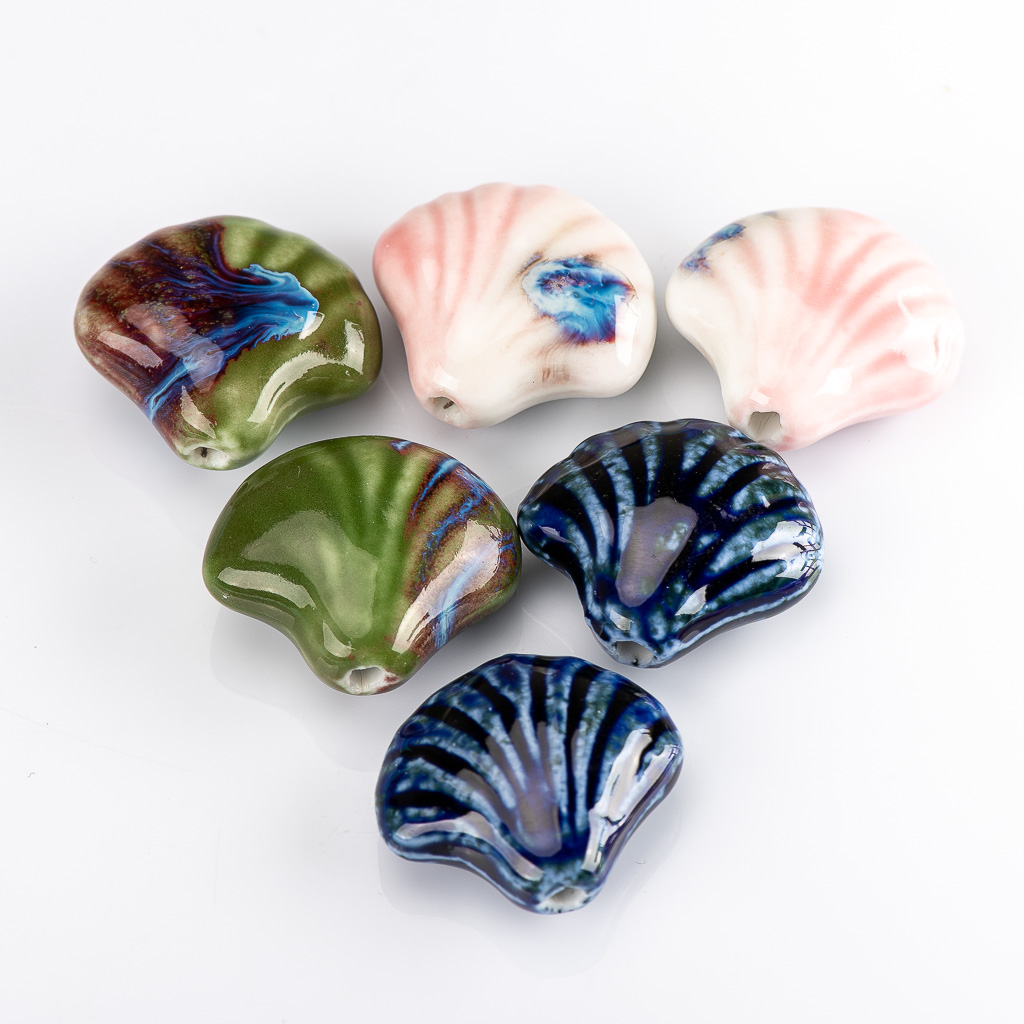 32 # 2 ชิ้นหลากสีหอยเชลล์รูปร่ - Snake Plant Ceramic บทวิจารณ์และราคา