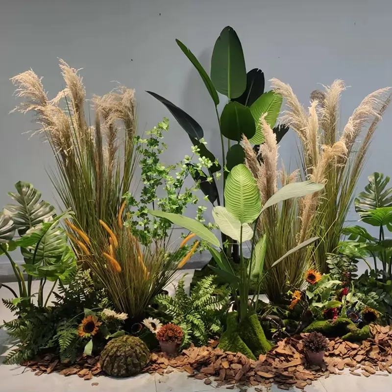 ต้นไม้ประดิษฐ์ตกแต่งบ้าน สำนัก - Fiddle Leaf Fig บทวิจารณ์และราคา