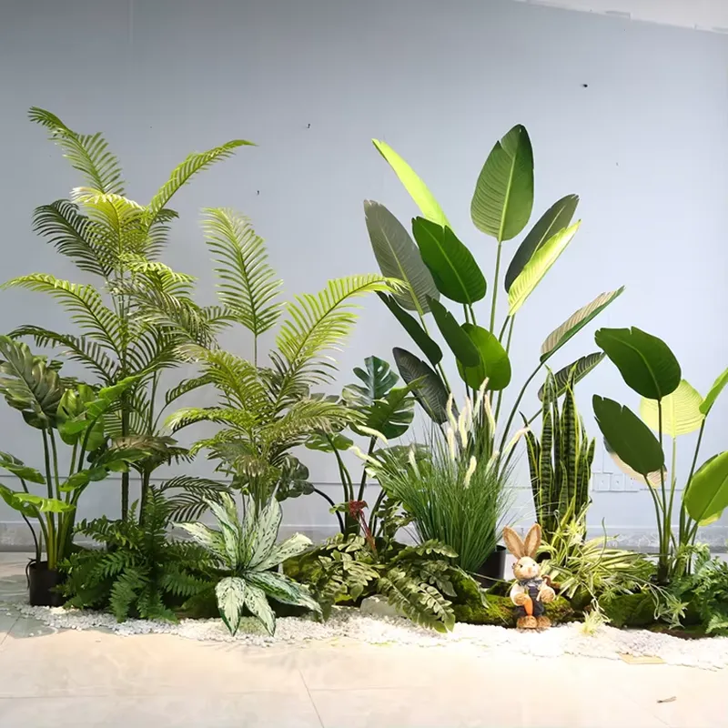ต้นไม้ประดิษฐ์ตกแต่งบ้าน สำนัก - Fiddle Leaf Fig บทวิจารณ์และราคา