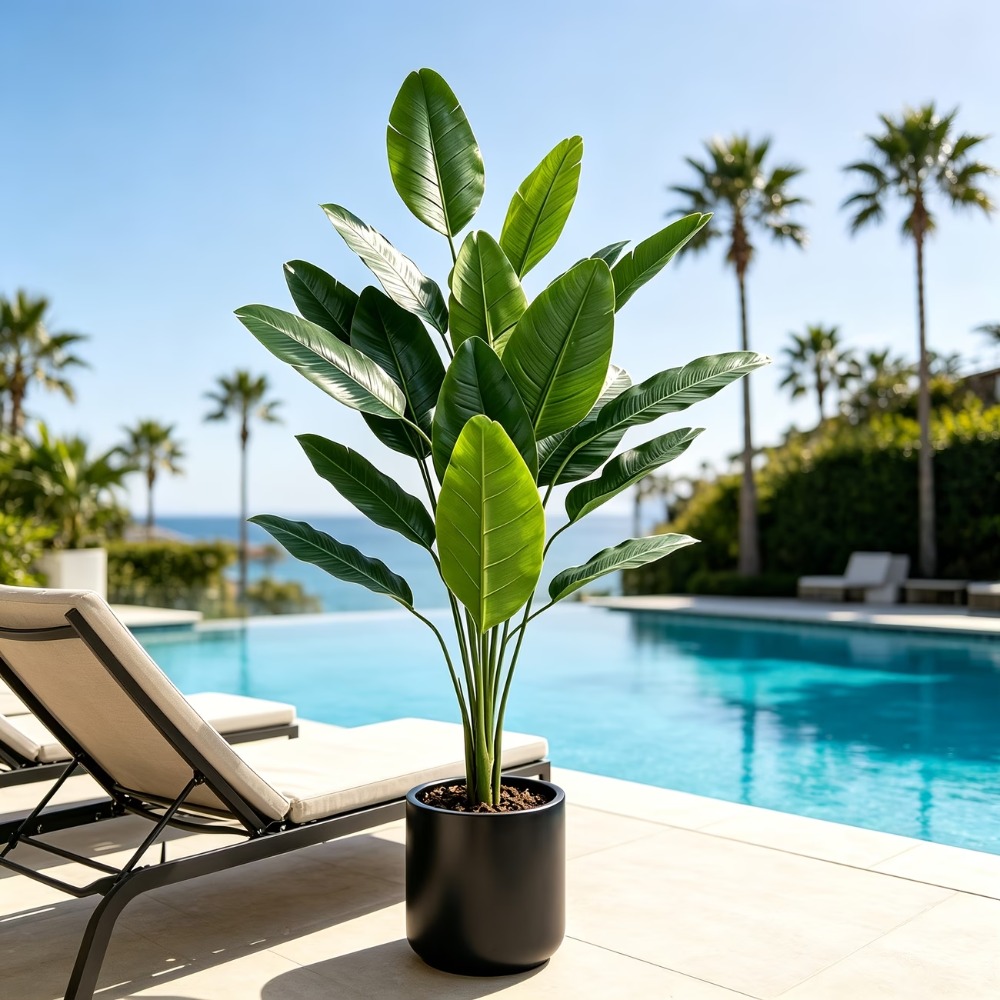 ต้นกล้วยประดิษฐ์ขนาดใหญ่ 105 ซ - Fiddle Leaf Fig บทวิจารณ์และราคา