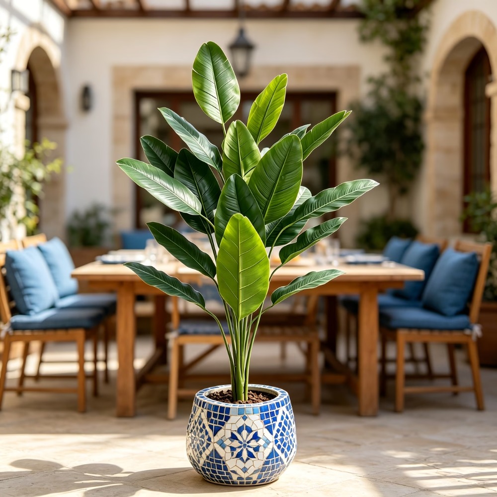 ต้นกล้วยประดิษฐ์ขนาดใหญ่ 105 ซ - Fiddle Leaf Fig บทวิจารณ์และราคา