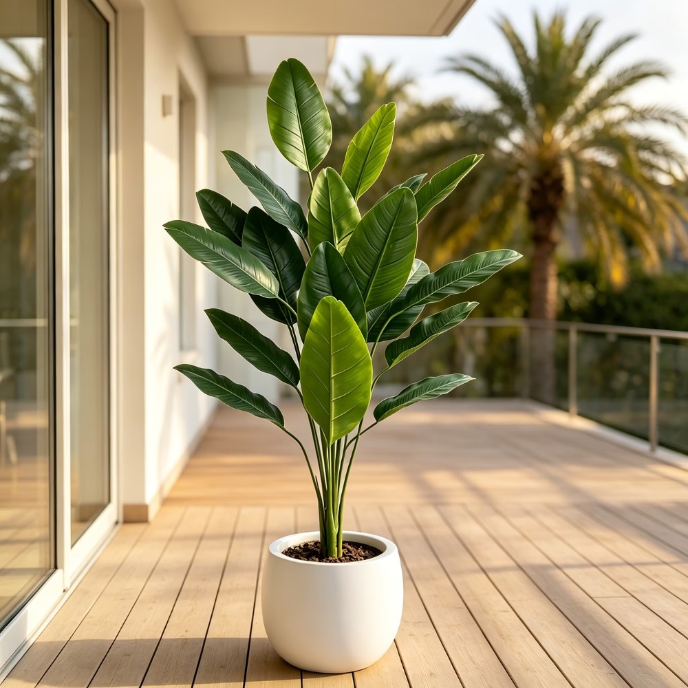 ต้นกล้วยประดิษฐ์ขนาดใหญ่ 105 ซ - Fiddle Leaf Fig บทวิจารณ์และราคา