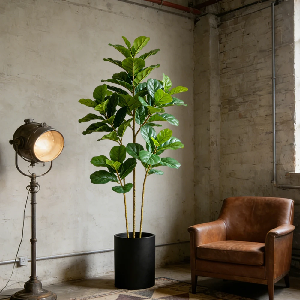 ต้นมะเดื่อปลอมขนาด 64/122 ซม.  - Fiddle Leaf Fig บทวิจารณ์และราคา