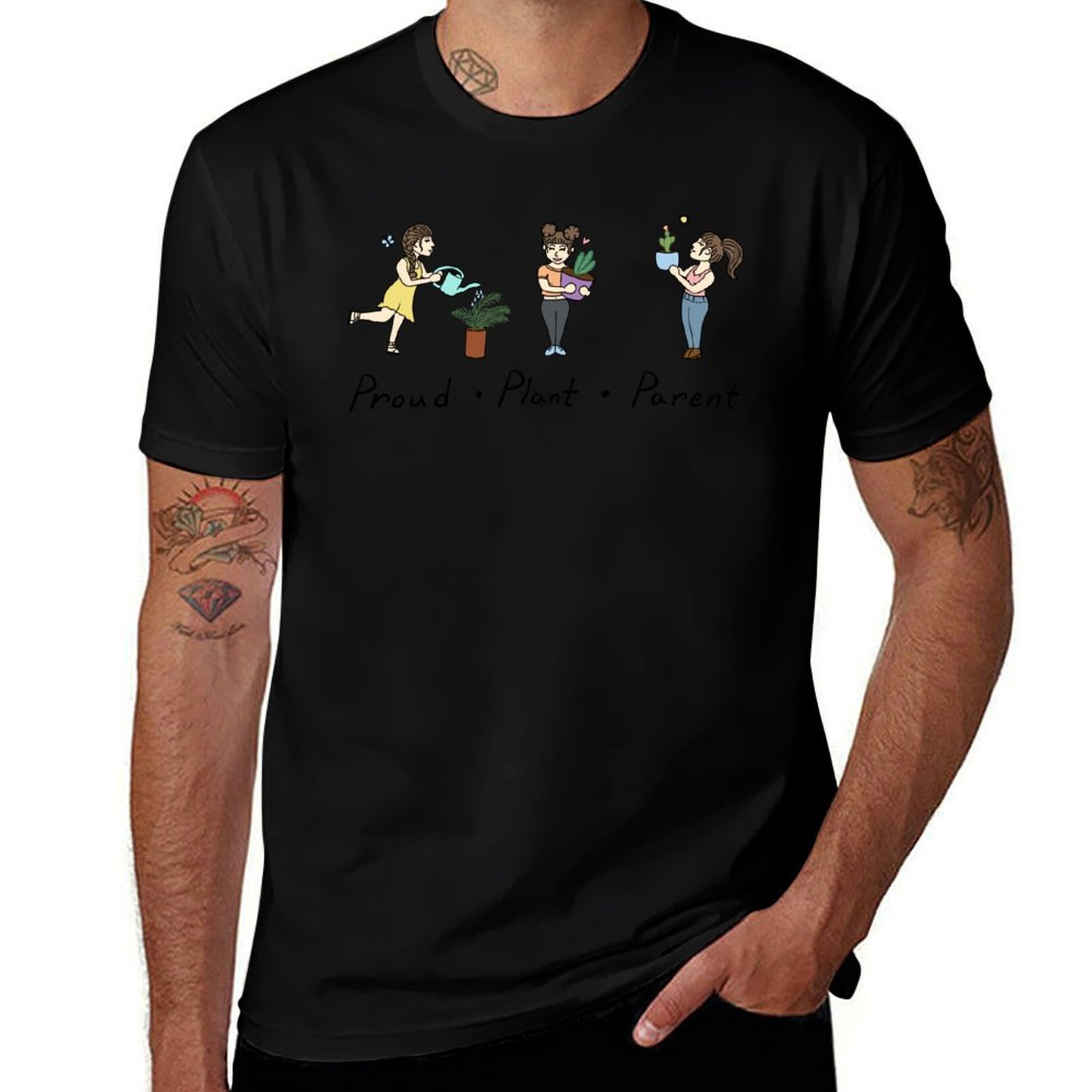เสื้อยืดลายการ์ตูนพืช คุณแม่ภู - Plant Parenthood บทวิจารณ์และราคา