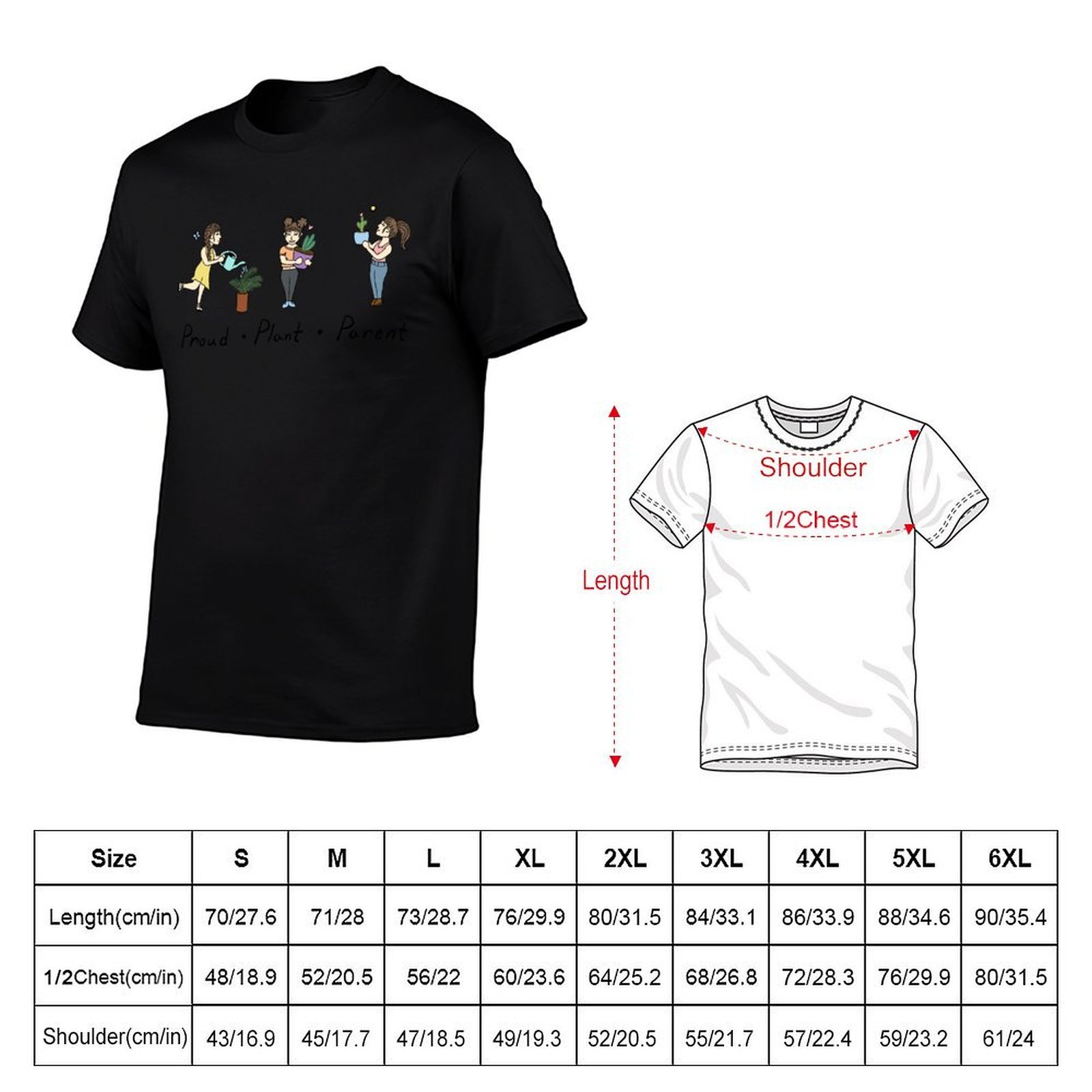 เสื้อยืดลายการ์ตูนพืช คุณแม่ภู - Plant Parenthood บทวิจารณ์และราคา