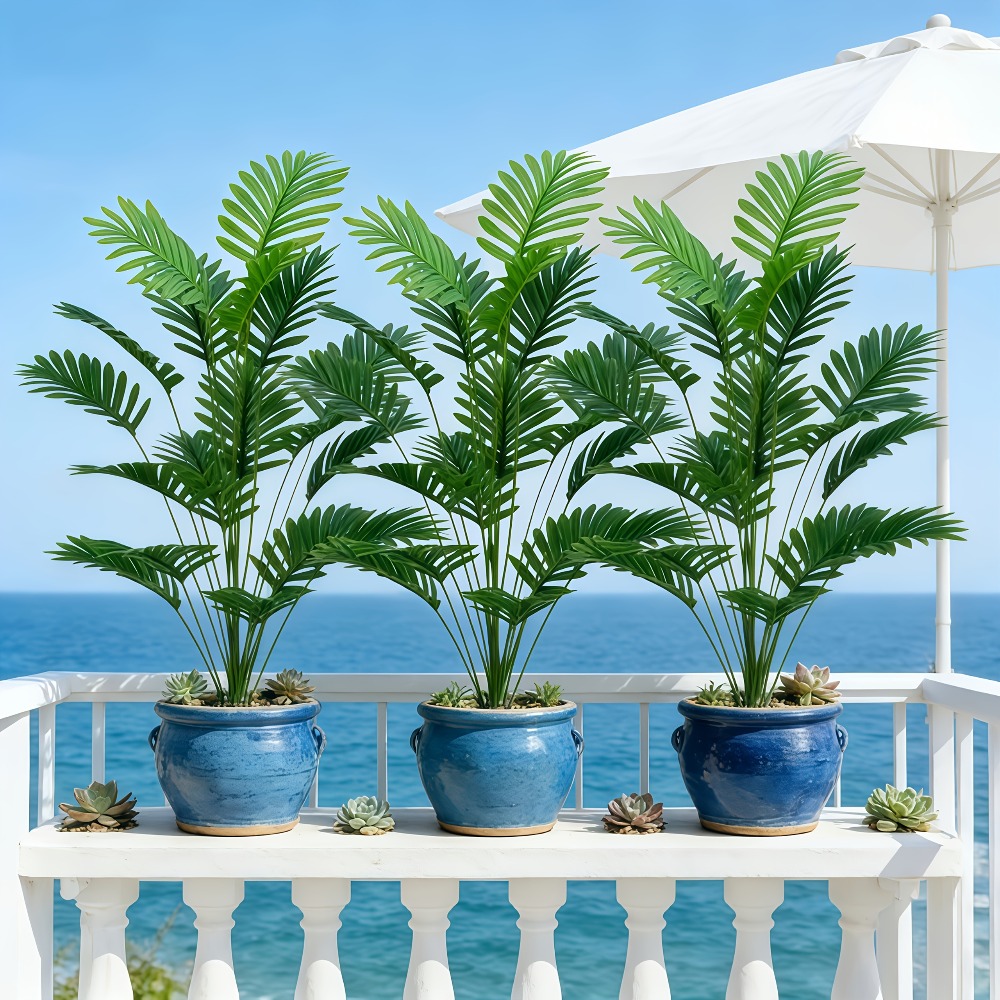 ต้นปาล์มประดิษฐ์ขนาดใหญ่ 65-12 - Fiddle Leaf Fig บทวิจารณ์และราคา